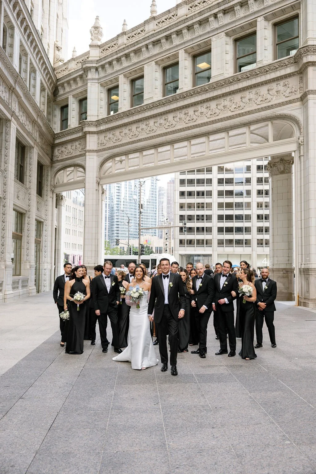 Rookery Building wedding photographer