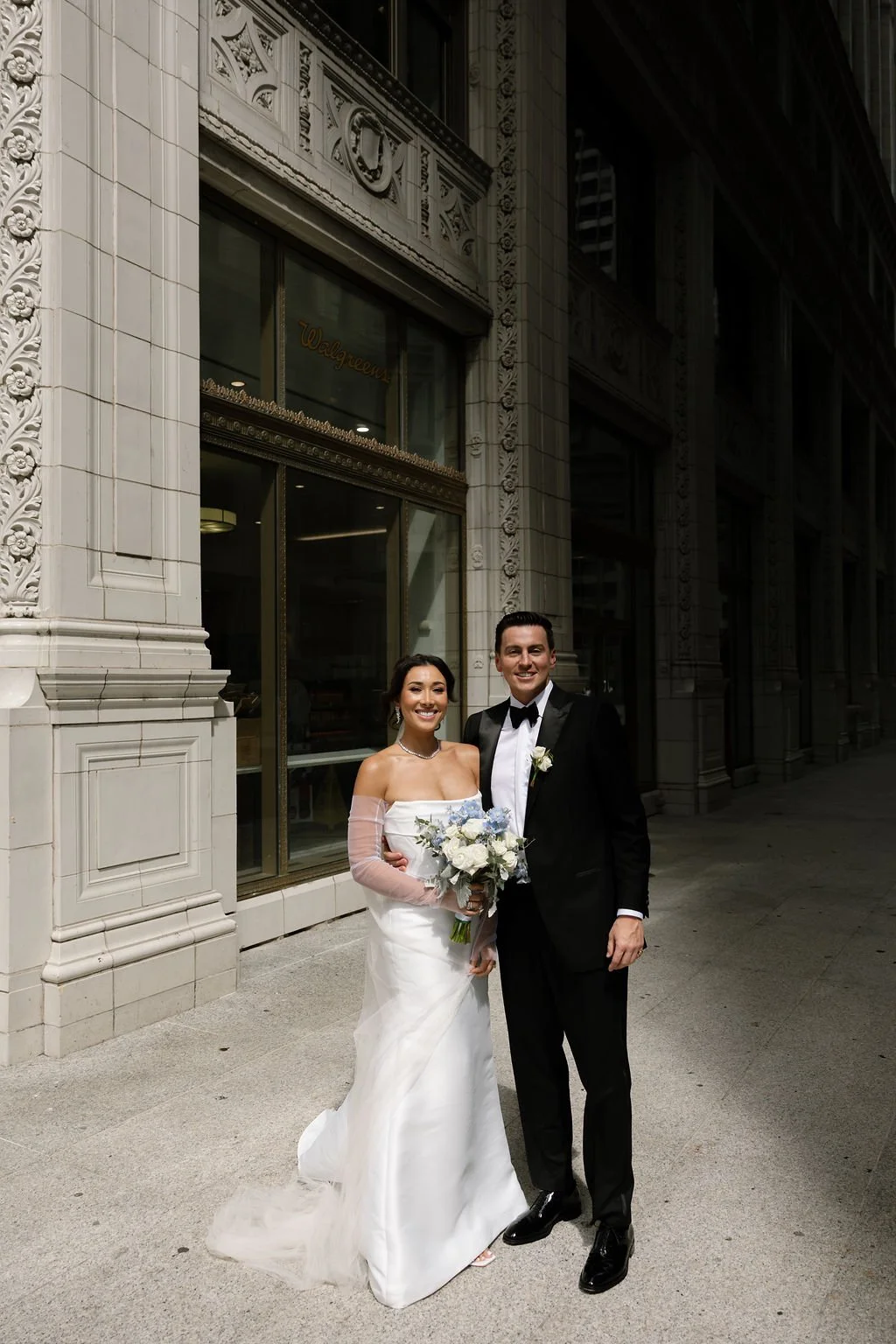 Rookery Building wedding photographer