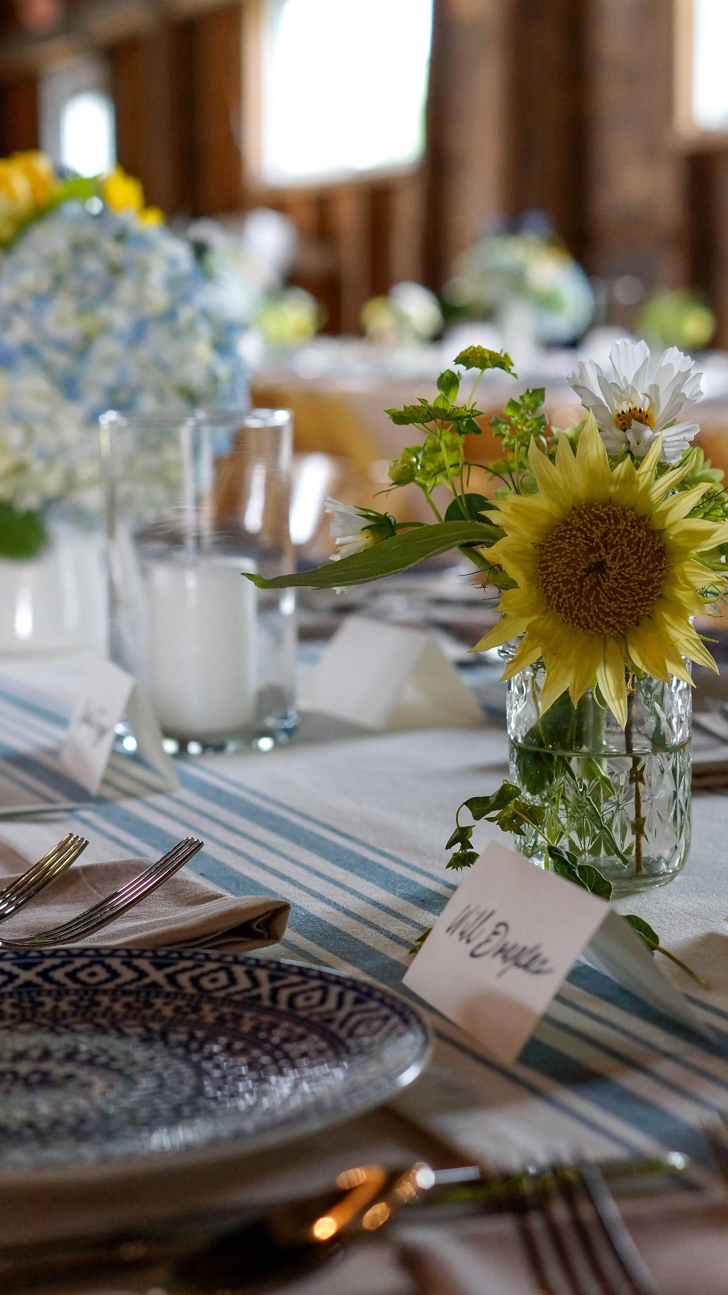 Maine Seasons Events French Countryside Barn Wedding Alice