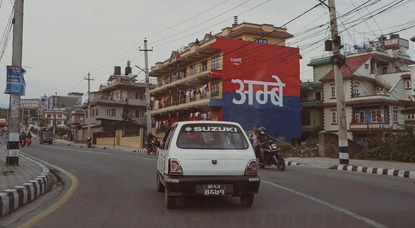 Valy and Suman take a taxi