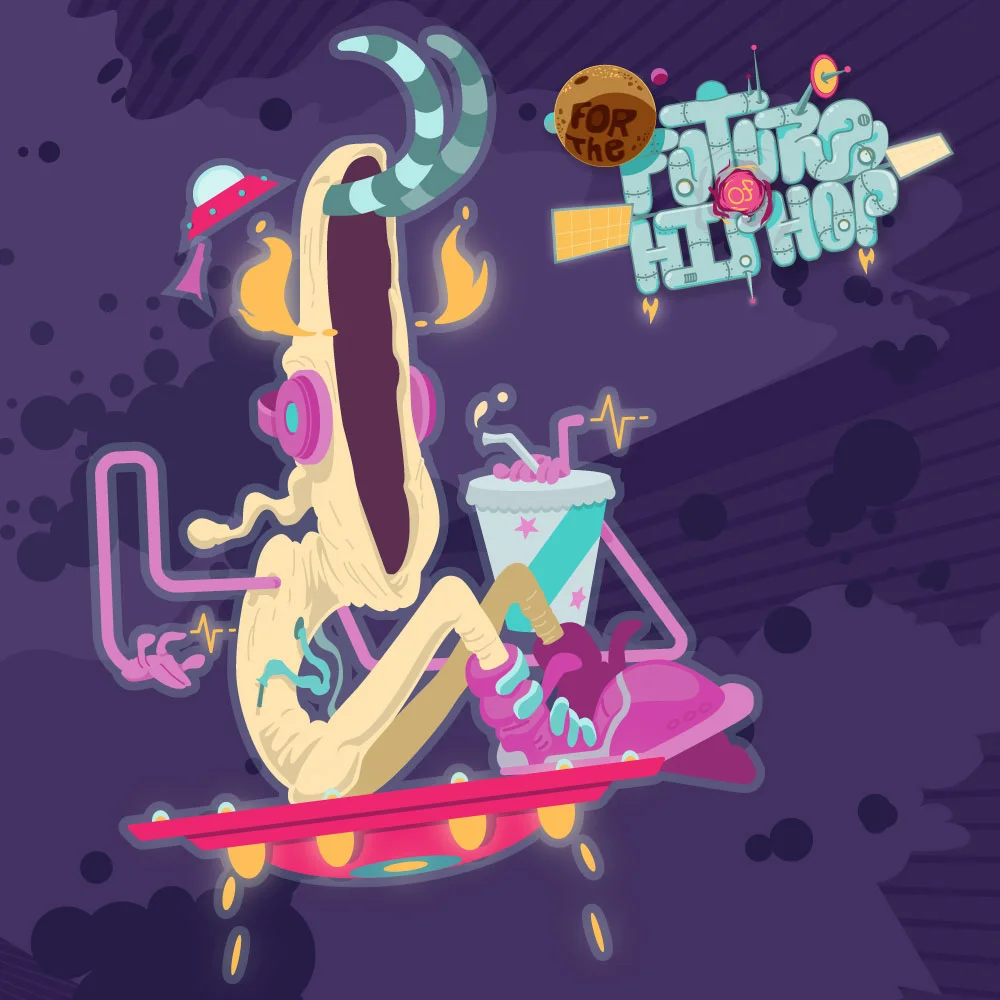 My first galactic contribution, this mystic fellow sippin' a big gulp