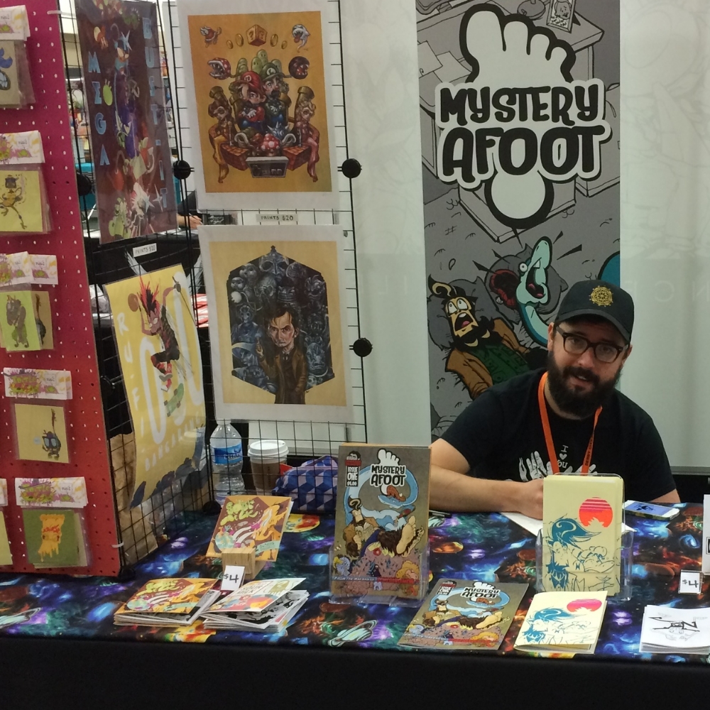 Our sweet booth setup