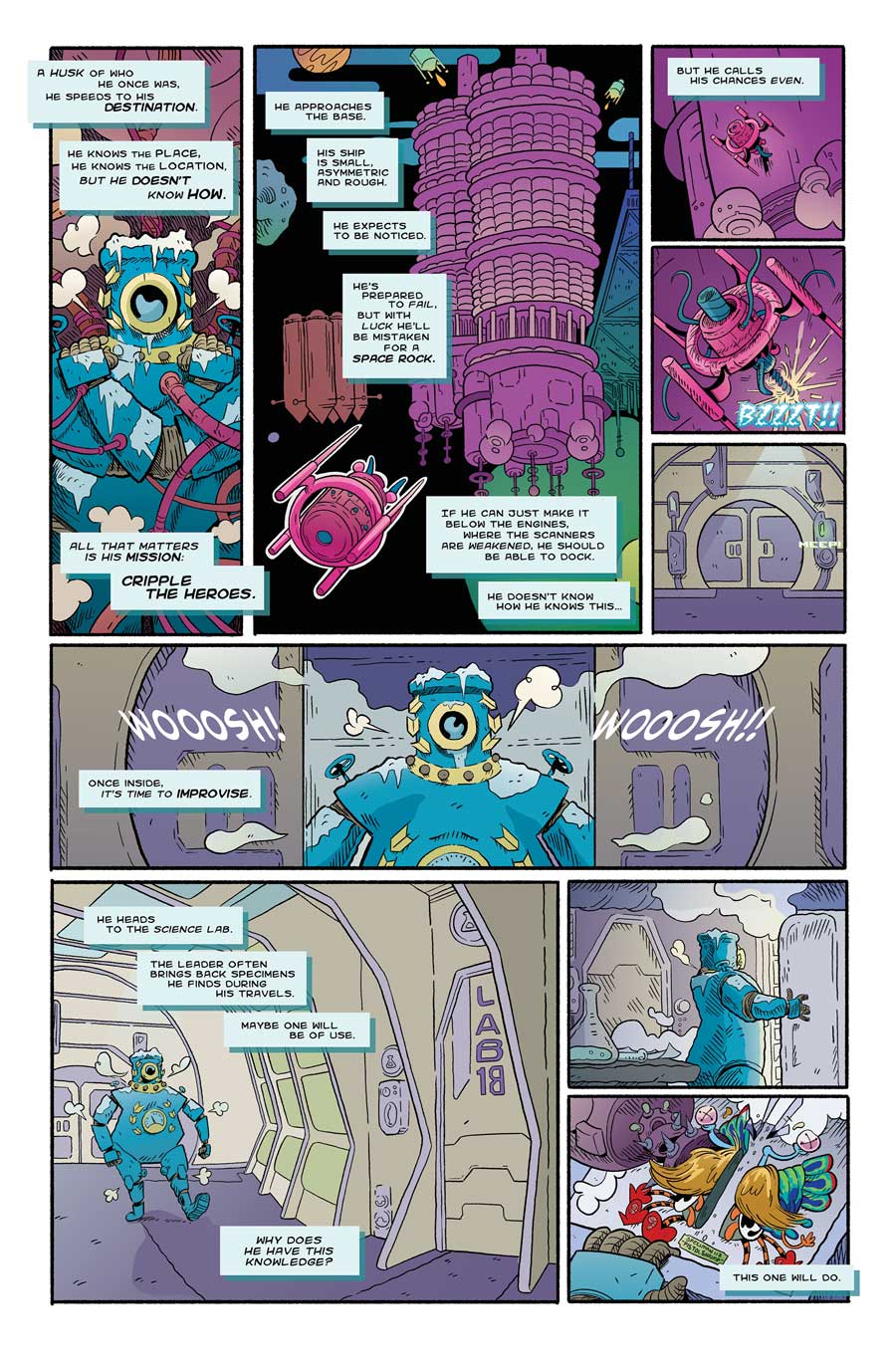 Art by Max bare | colors by Melissa stanley