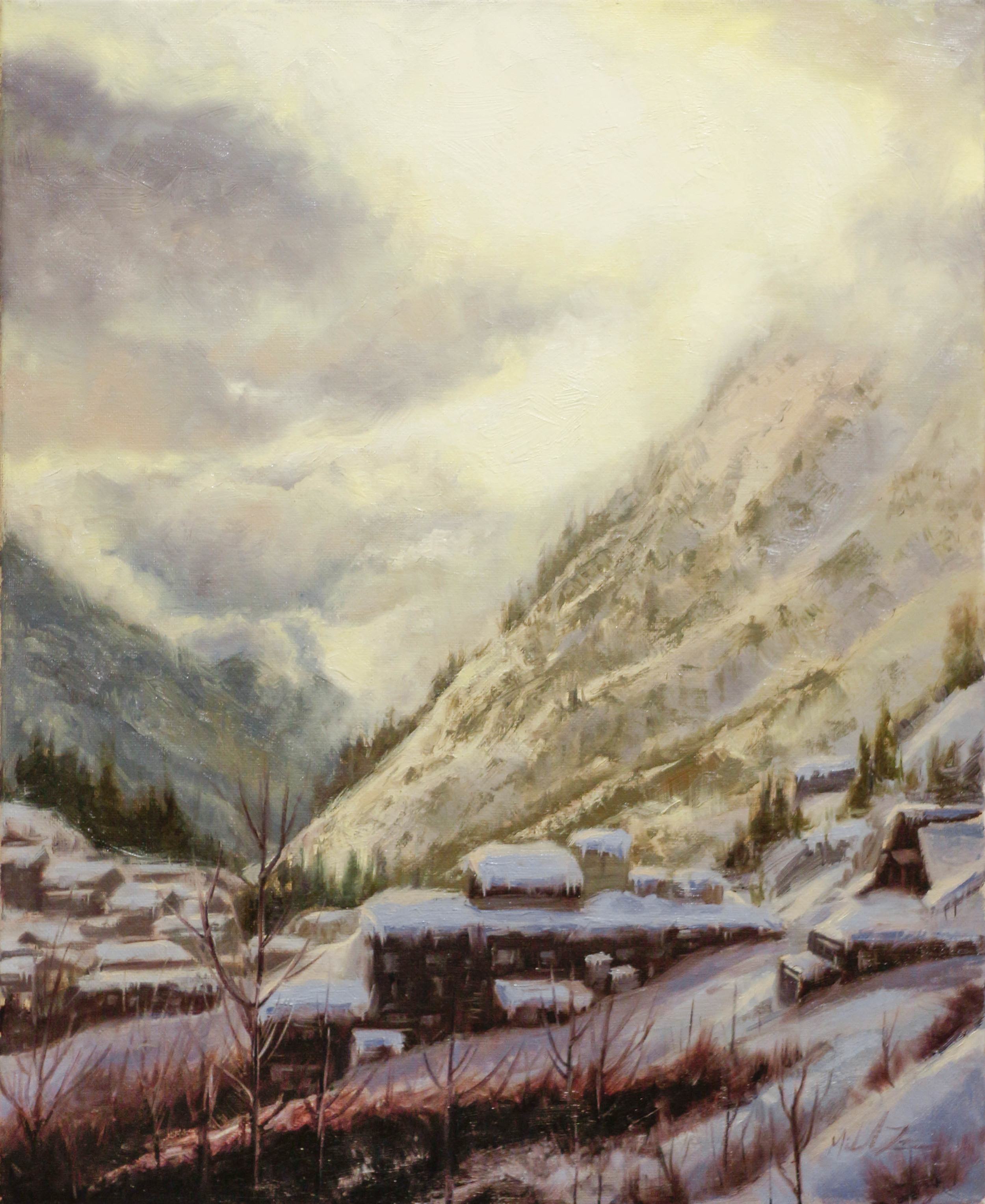 16 x 20 oil on canvas
