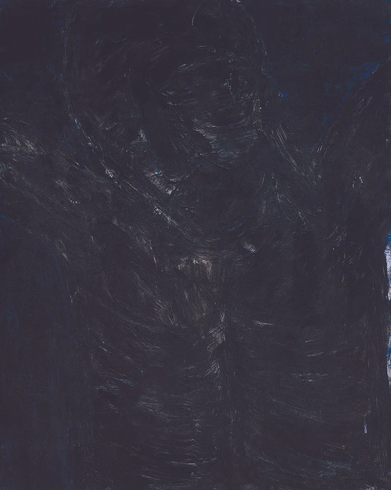 黑禪系列 - 耶穌 Black Zen Series - Jesus Christ 油畫‧畫布 oil on canvas.jpg