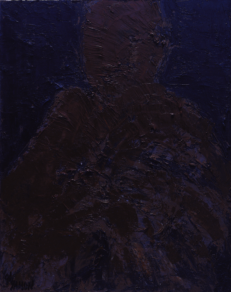 黑禪系列 Black Zen Series 91x72.5cm 2000 油畫‧畫布 oil on canvas.jpg