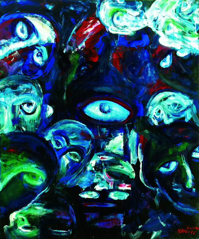 百面相 Faces 162x130cm 2011 壓克力‧畫布  Acrylic on canvas(6).jpg