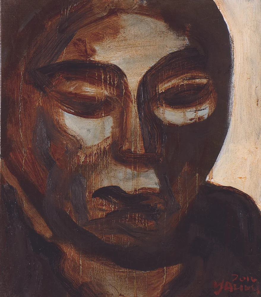 眾生相系列 Sentient Beings Series 53x45cm 2011 壓克力‧畫布 Acrylic on canvas(8).jpg