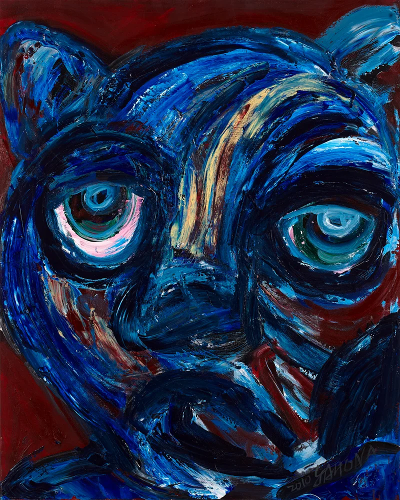 眾生相系列 Sentient Beings Series 100x80cm 2011 壓克力‧畫布 Acrylic on canvas(22).jpg