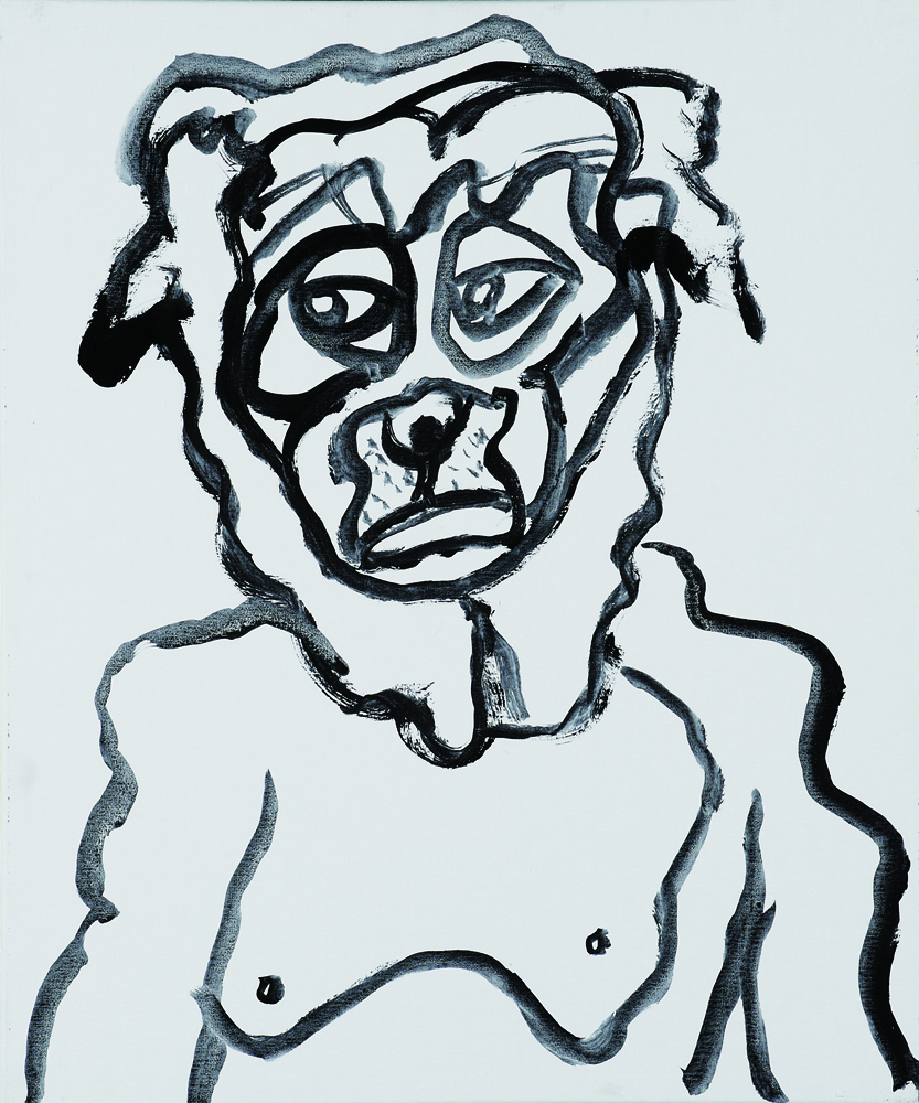 動物系列 - 狗 Animal Series - Dog 72.5x61cm 2007 壓克力‧畫布 Acrylic on Canvas (11).jpg