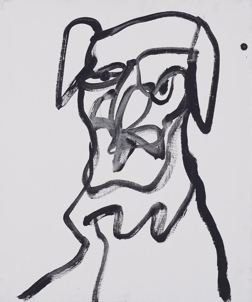 動物系列 - 狗 Animal Series - Dog 72.5x61cm 2007 壓克力‧畫布 Acrylic on Canvas (23).jpg