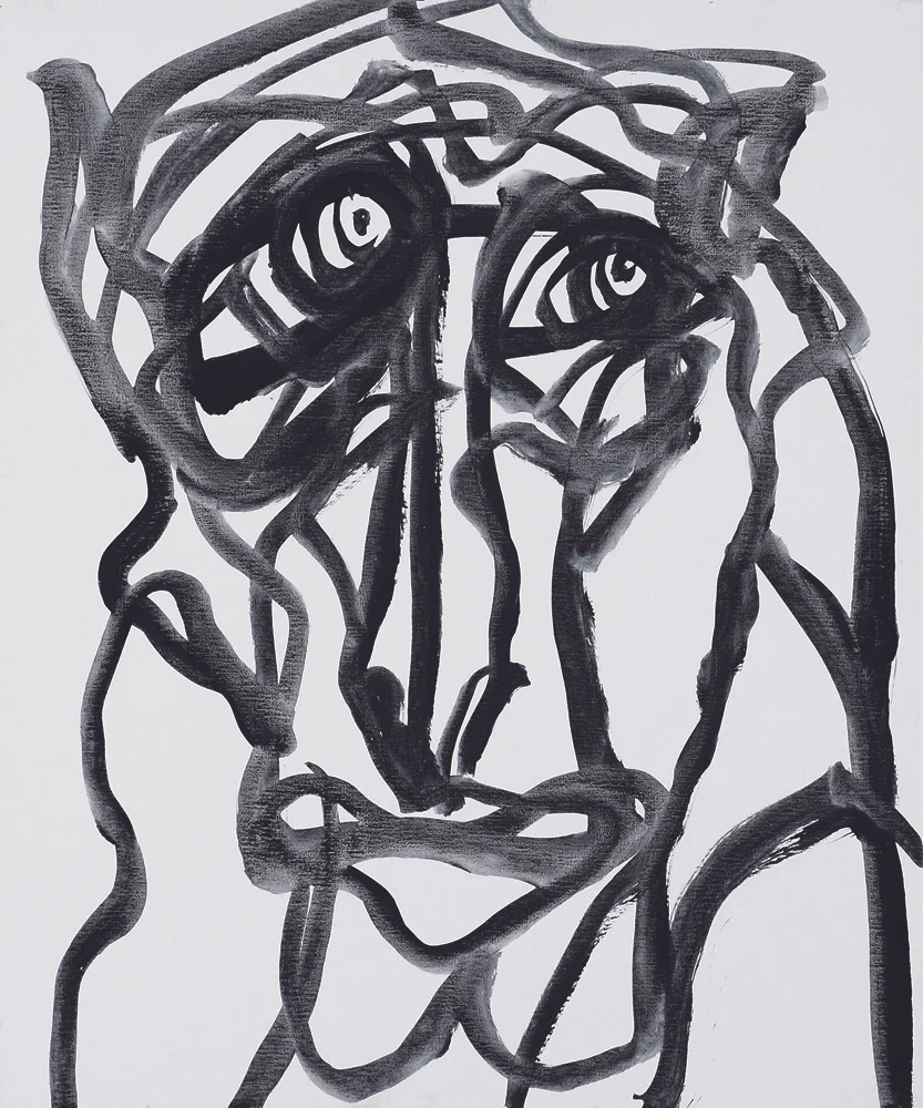 動物系列 - 猴 Animal Series - Monkey 72.5x61cm 2007 壓克力‧畫布 Acrylic on Canvas (4).jpg
