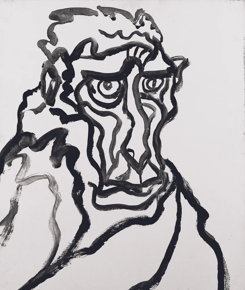 動物系列 - 猴 Animal Series - Monkey 72.5x61cm 2007 壓克力‧畫布 Acrylic on Canvas (33).jpg