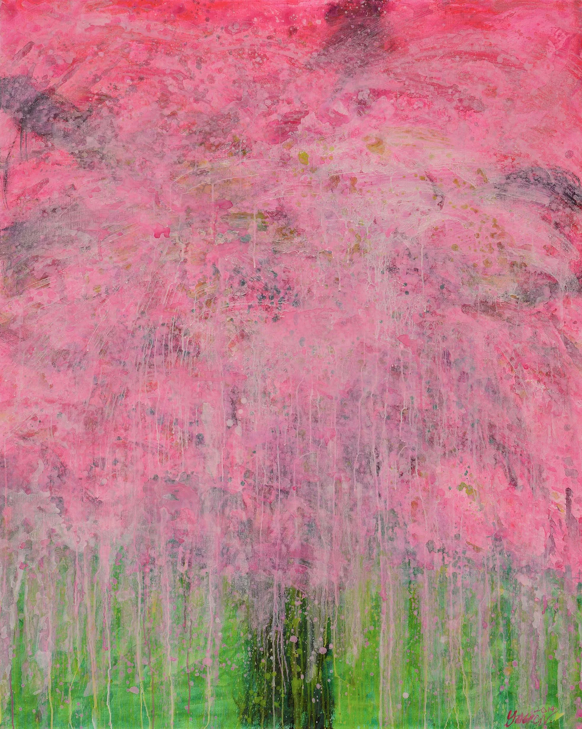 Blossom Flourishing - The Destination 繁花-歸宿 2014 acrylic on canvas 壓克力 畫布 130x162cm (4)web.jpg