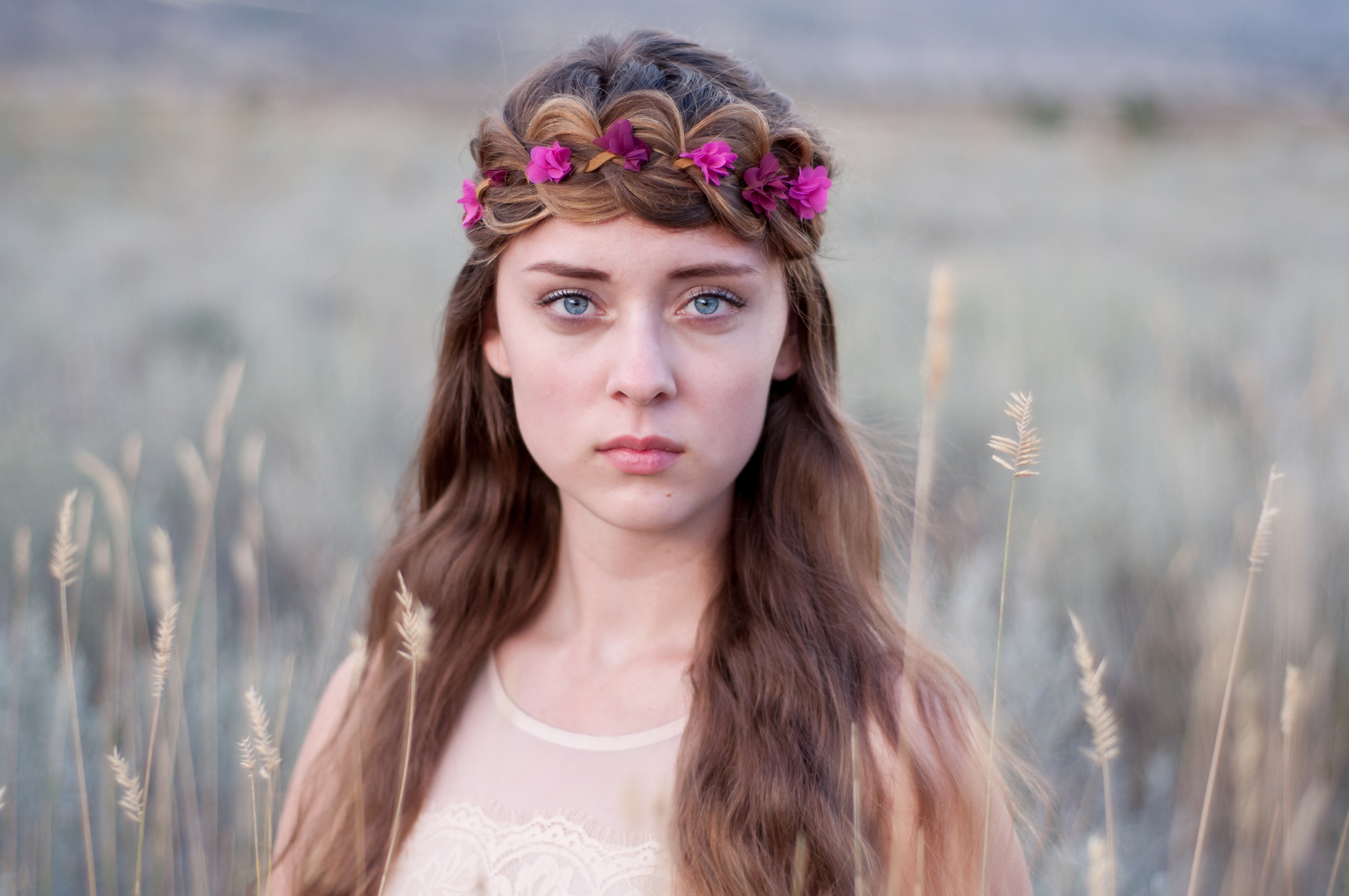 Flower Child Hair 4 Strand Flower Crown