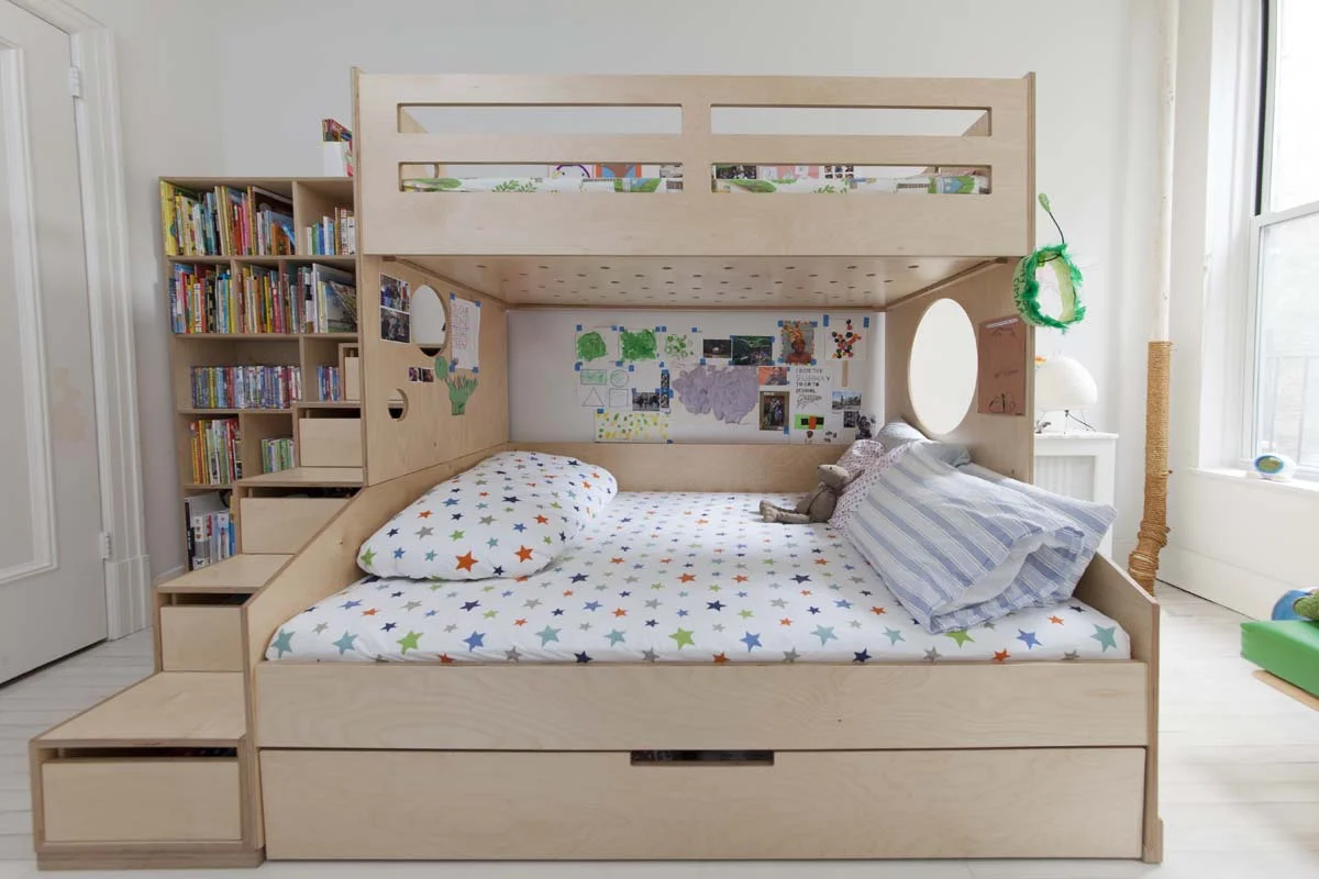 casa kids twin bed over full bunk