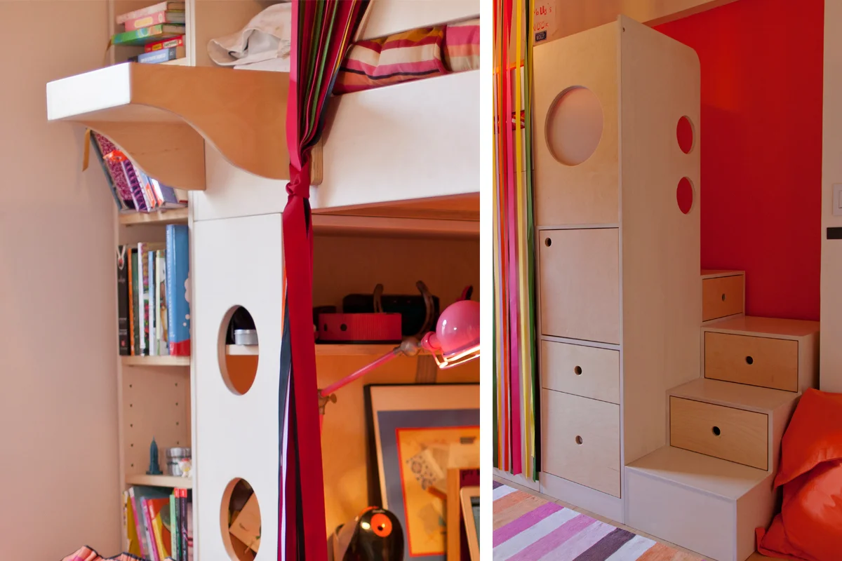 casa kids storage loft