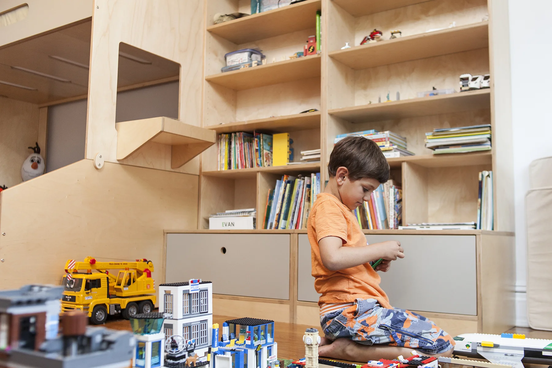 Casa kids custom storage solutions.