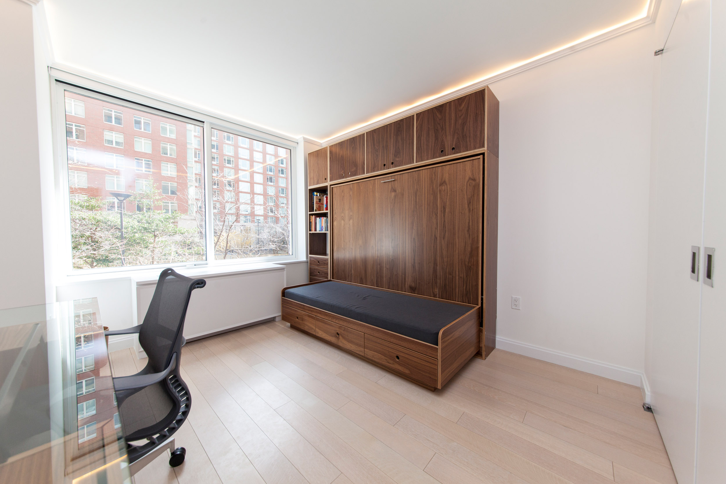 casa kids murphy bed with couch