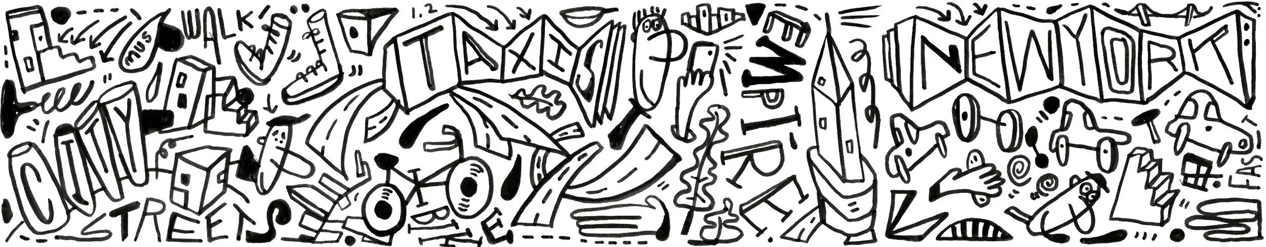 NYC Frieze by Katie Merz