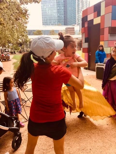 Discovery Green 2019 Audience interaction during the show