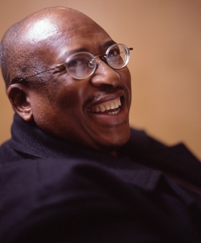 Author Zakes Mda. Photograph by Sal Idriss