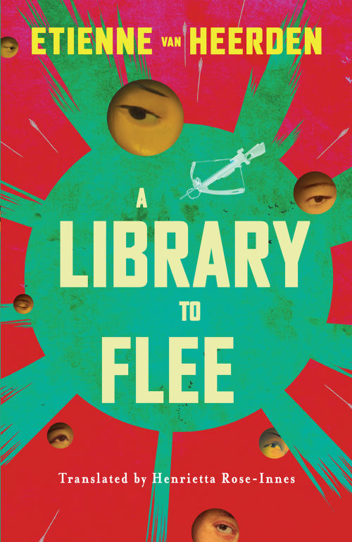 A LIBRARY TO FLEE - VAN HEERDEN, Etienne - SA, NB Publishers - cover, FRONT - FINAL.png