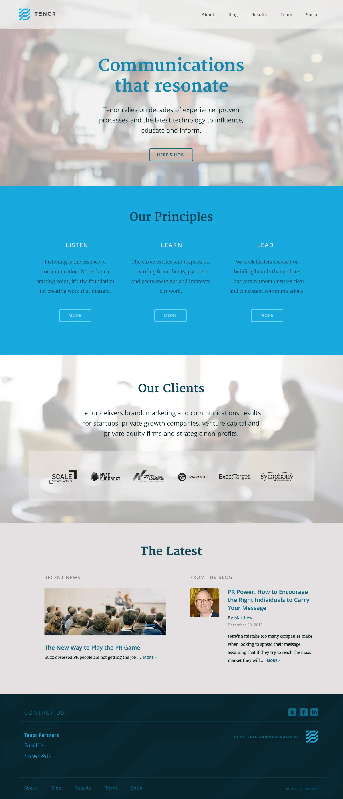   Homepage  