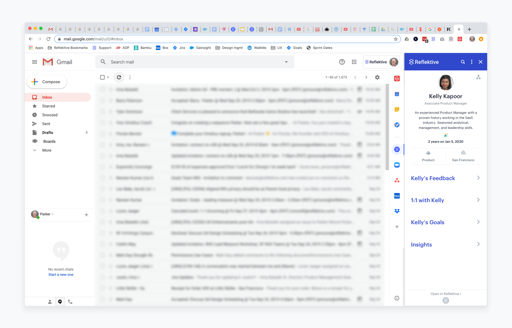 Gmail Add-on in-context