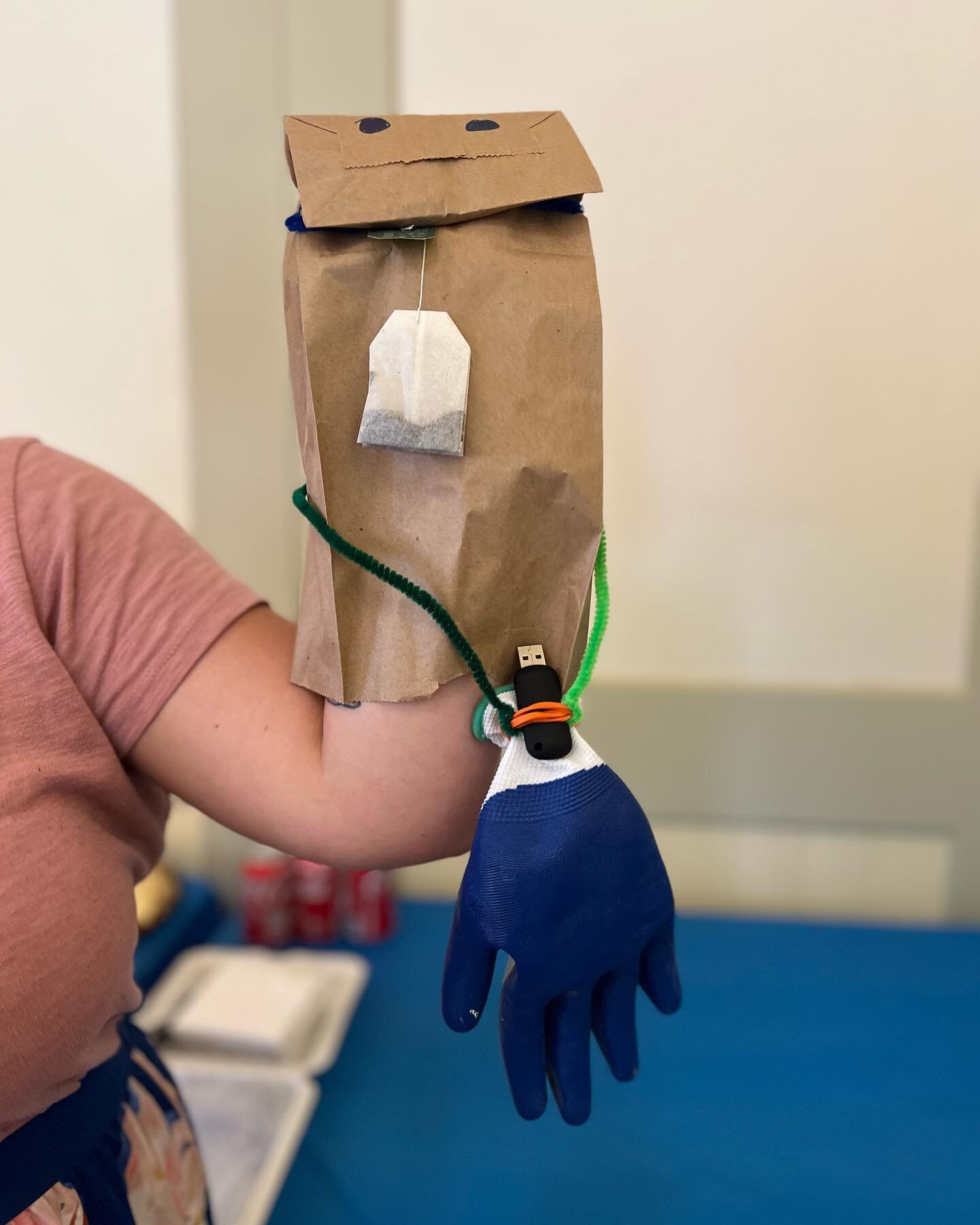 Puppets might not scream recruiting strategies but engaging your creative side can lead to innovative thinking and problem solving. #wemakechangepossible