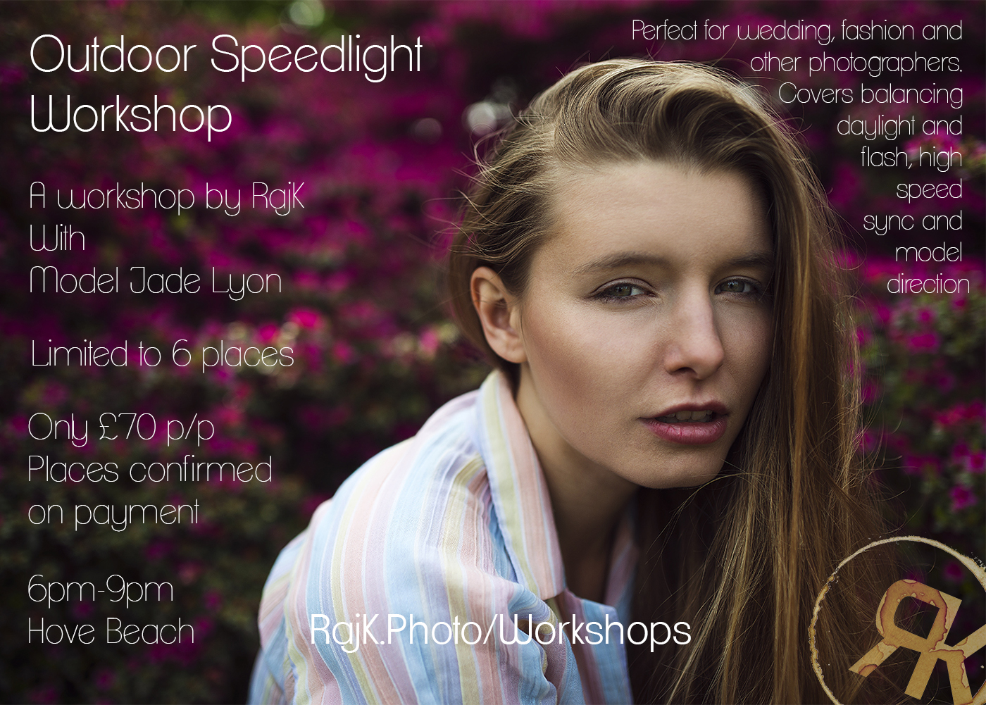 Outdoor Speedlight Workshop (Evening) 