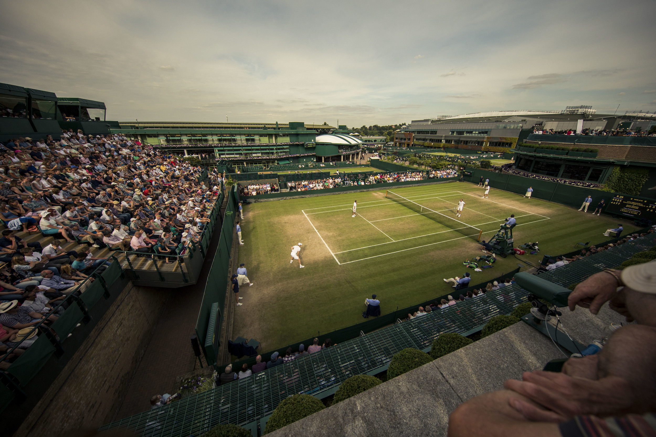 View from above Court 18. Shot on 1dx w/ 11-24mm f4