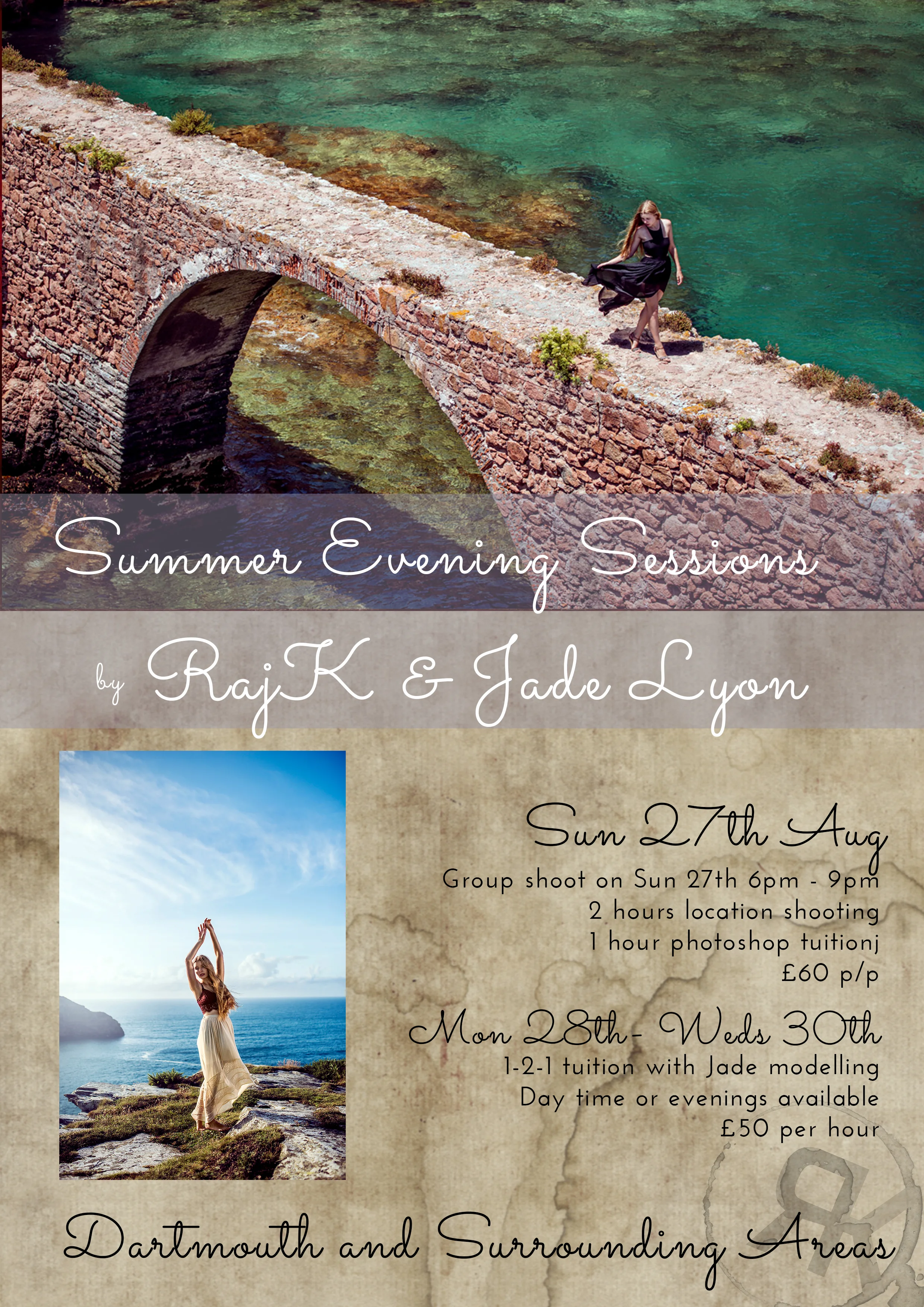 Devon Group Shoot & Photoshop Tuition