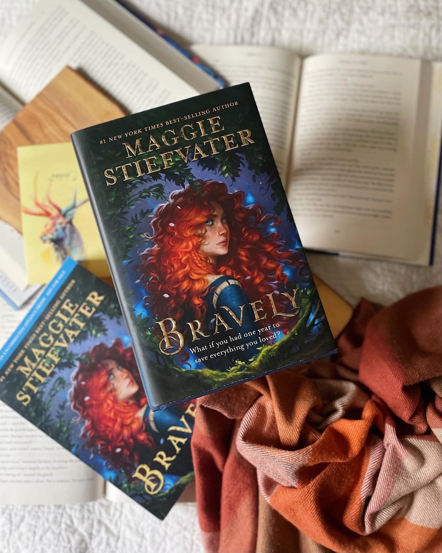 Happy Pub Day to Bravely!!!! Reading Bravely was a delight. A Scottish, prickly, stubborn delight, much like Merida

Maggie works her magic in DunBroch, slowly shifting the intangible to the tangible, anchoring gods to the ground, and tumbling around