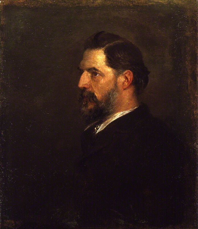 Flinders Petrie in 1900, soon after the discovery. Oil on canvas by George Frederick Watts. National Portrait Gallery, London, 3959.