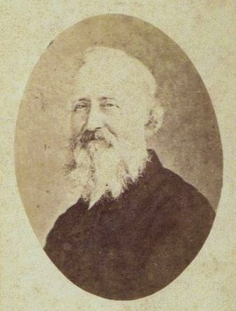 Photo of Henry James Gibbins taken at Dulwich, where he lived in retirement.