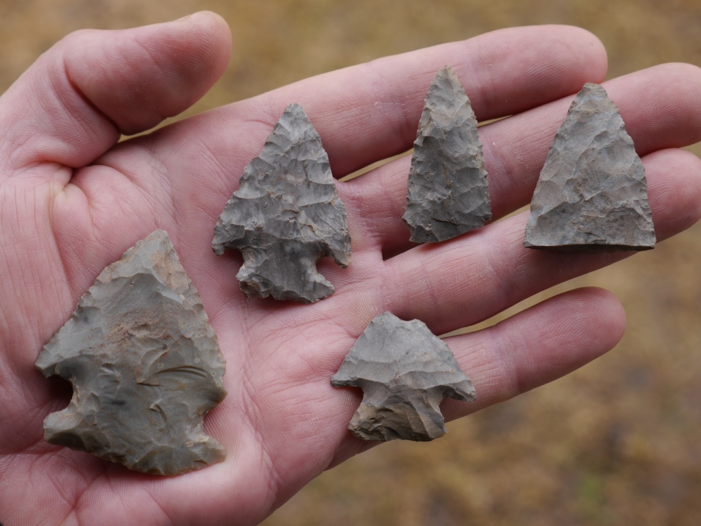 Stone tools at least 5,000 years old from a site in Ontario, Canada, investigated under my direction since the mid 1990s.