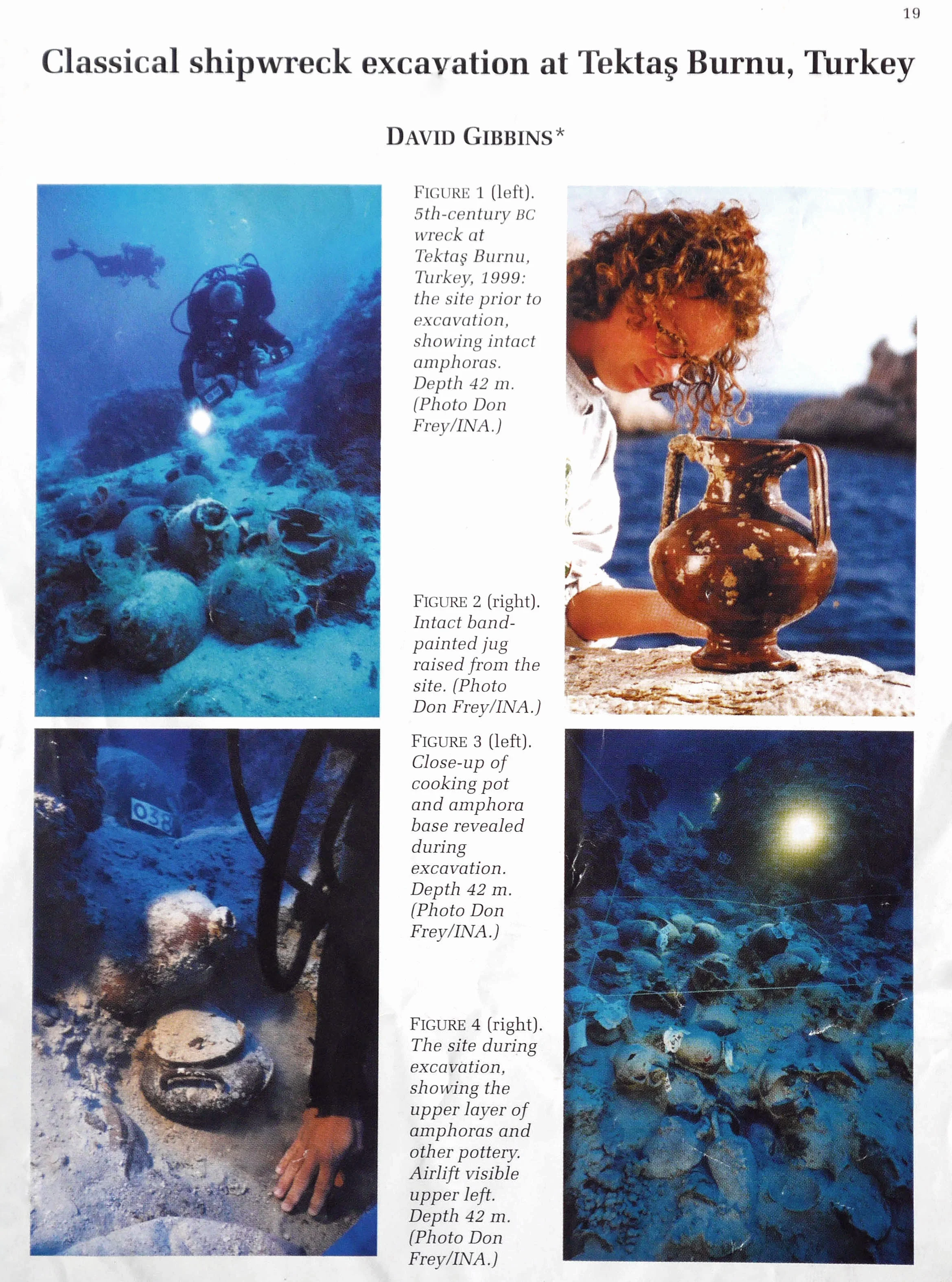 A 5th century BC Greek shipwreck excavation off Turkey