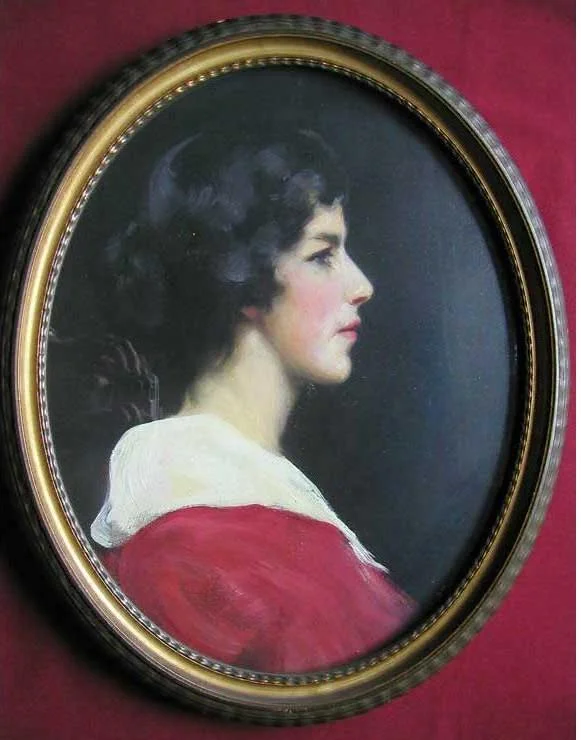 My five-times great-grandmother Mary Ann Hunter, painted about 1800 ( Hunter archive ).