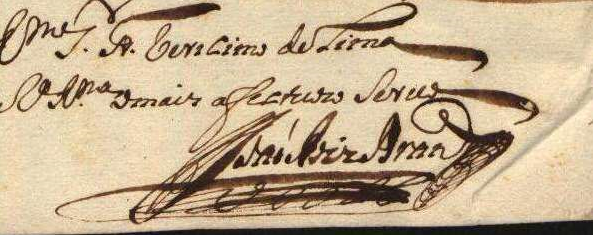 The signature of JOÃO RODRIGUES BRANDÃO from the 1728 letter in the Portuguese Inquisition archives shown above.