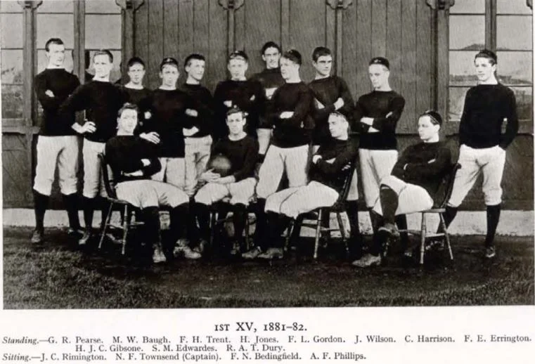 Frank Gordon, top row fifth from left.