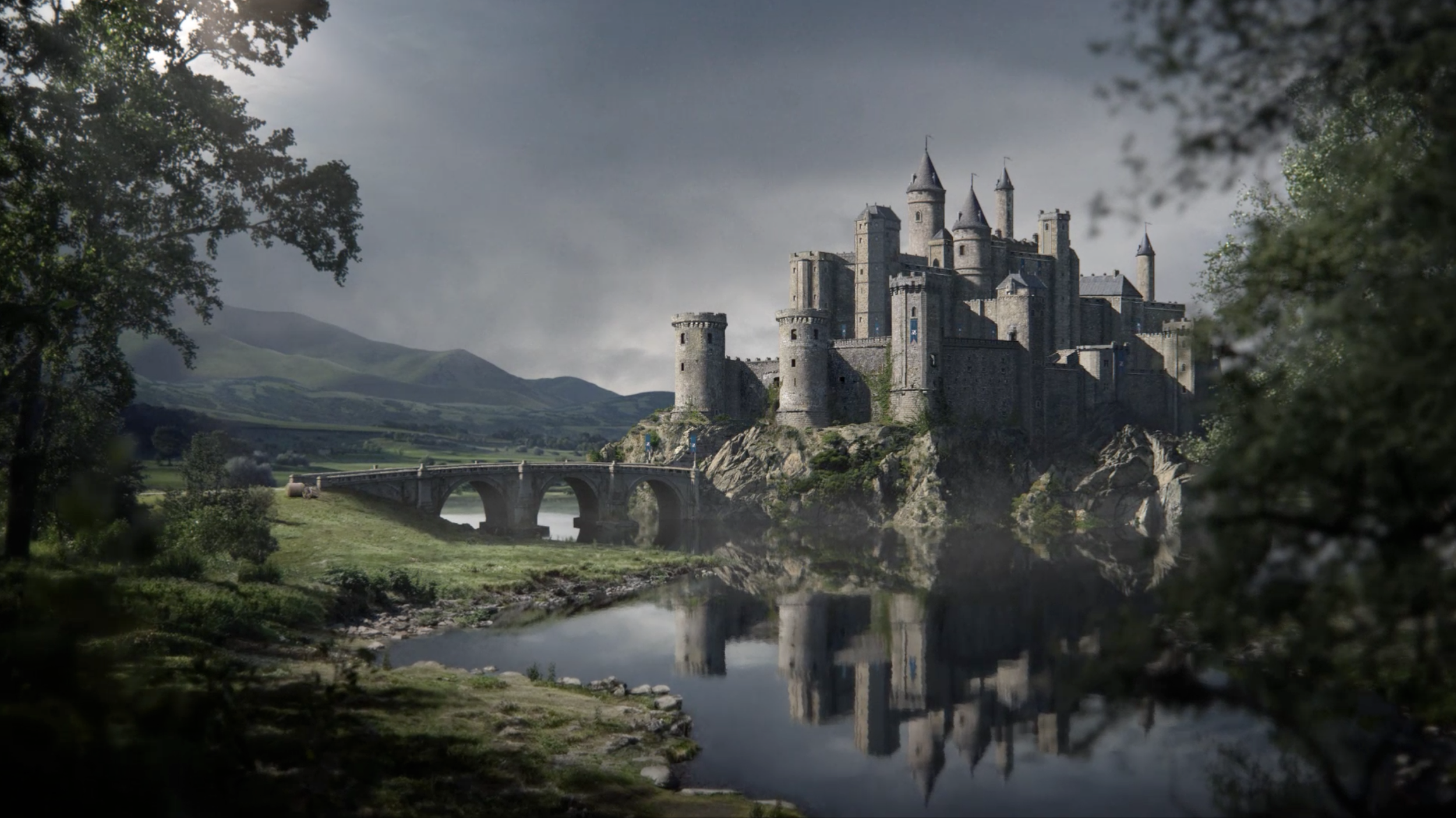 Our CG Castle built for Sir Elton