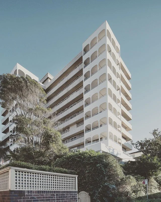 In your backyard in Manly not sure whom the architect is #manly #architecture @sabsdesignspace