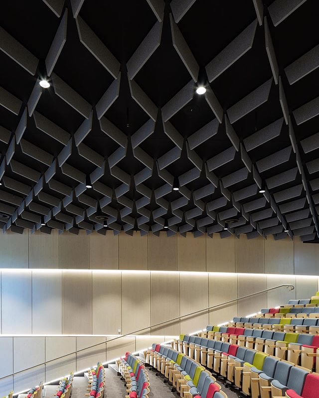 Interiors shot for @autexglobal the phenomenal ceiling panels were so amazing . Taronga Zoo Institute of Science &amp; Learning @nbrsarchitecture