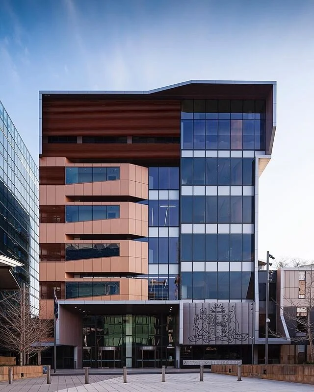 Parramatta Trial Court by @lyonsarchitecture I just snapped while on another job in the area