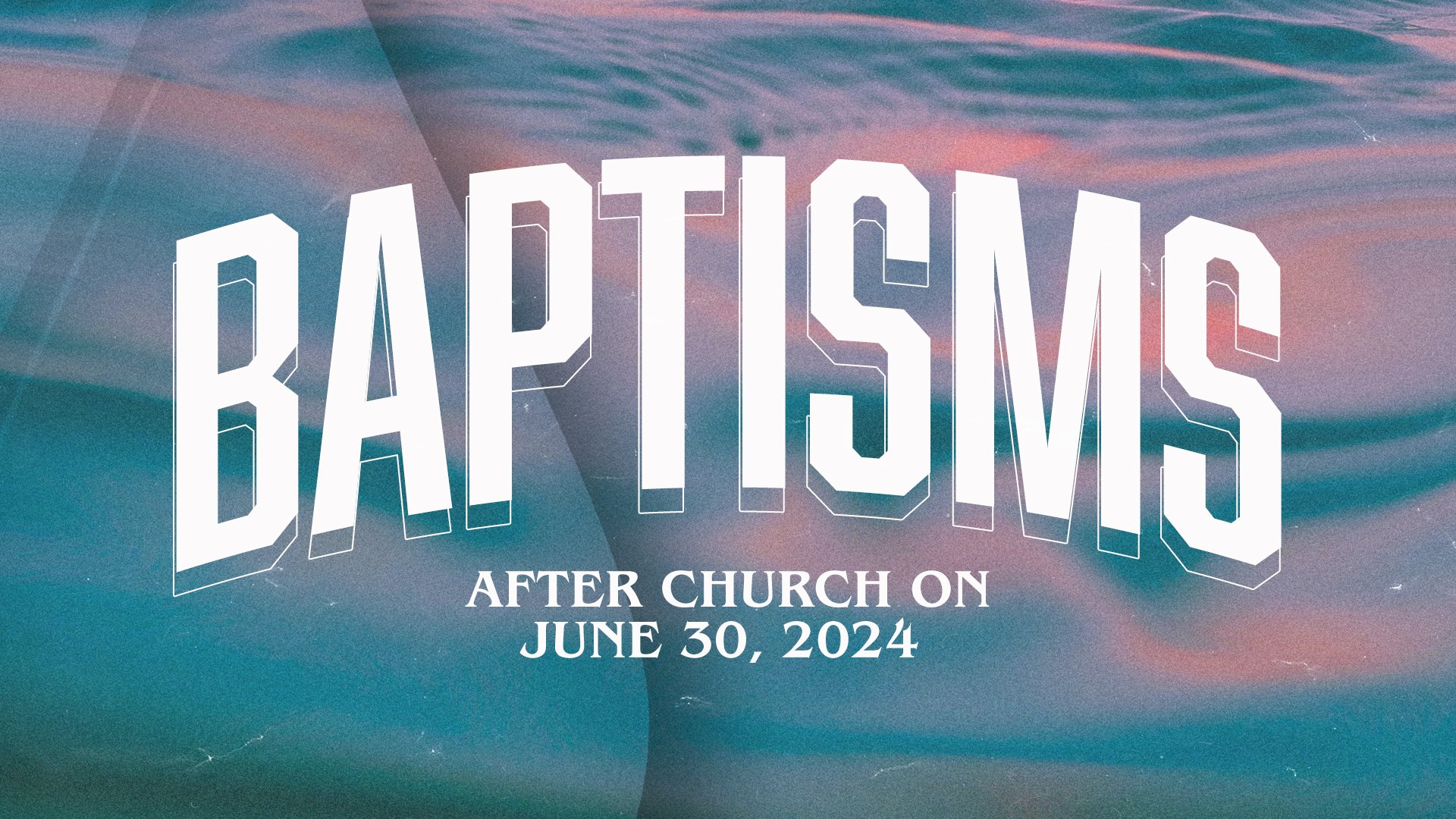 Baptisms
