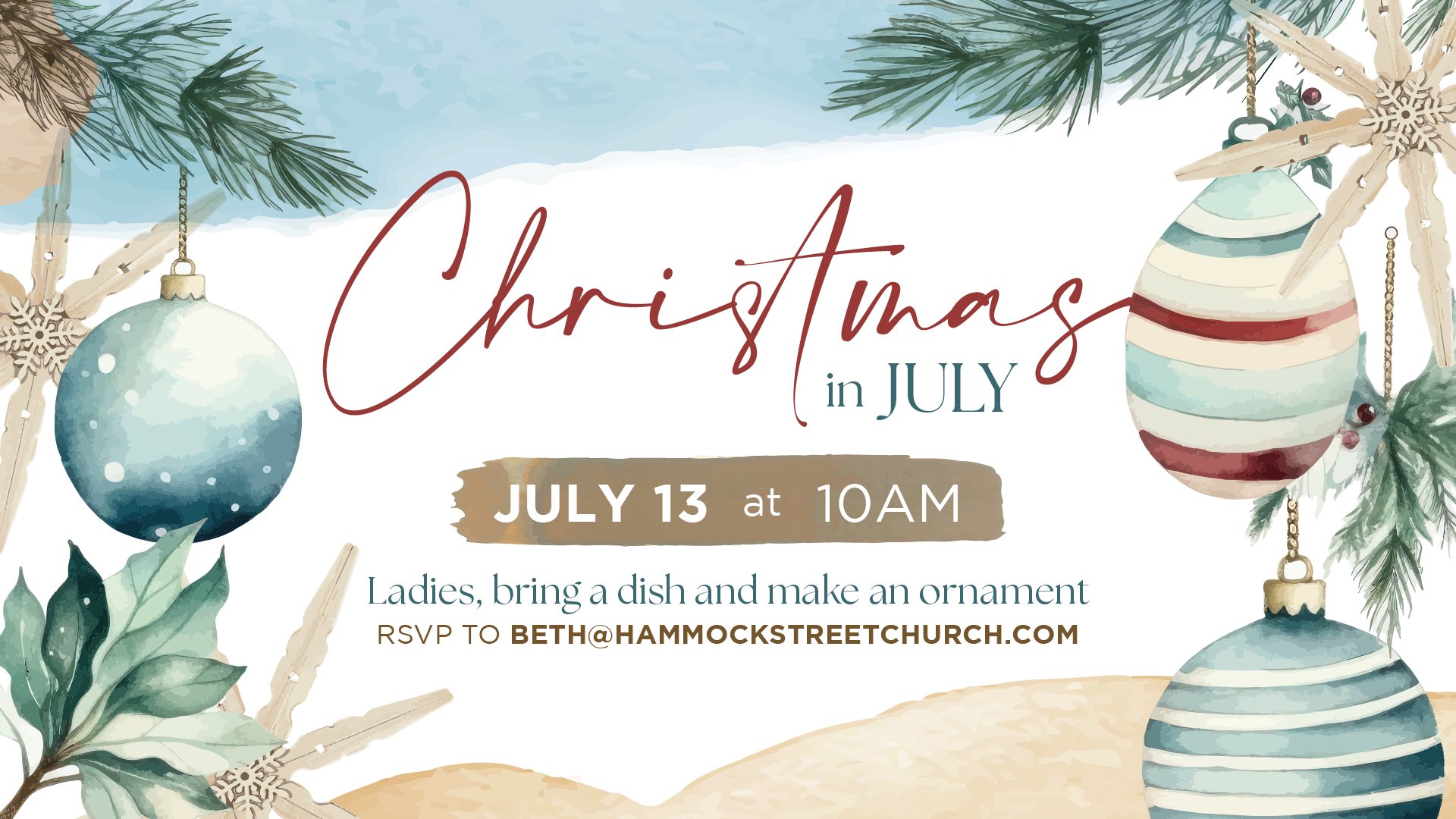 Christmas in July Women's Brunch