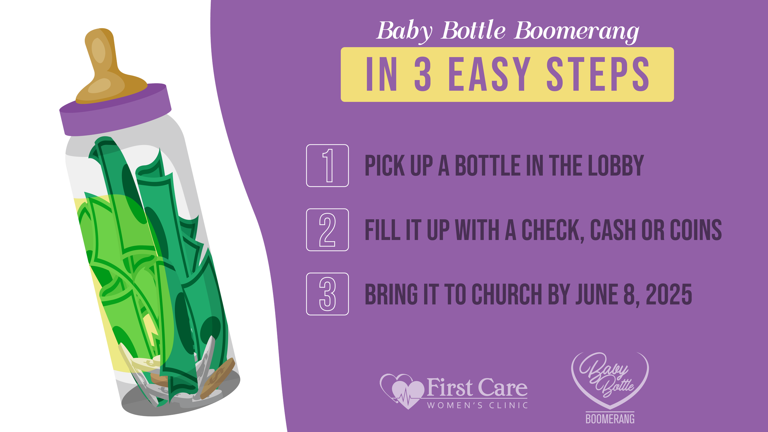 Baby Bottle Boomerang