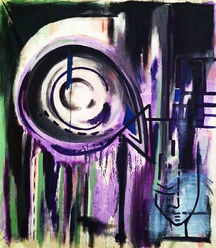 Brains on Raw Canvas on Wall.jpg