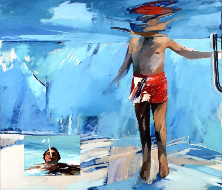 A 009 Swimmer (Rock Hudson) 1977.jpg